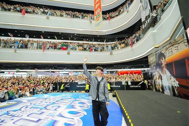 NCT 마크 중국 팝업 현장 /사진=SM엔터테인먼트 제공