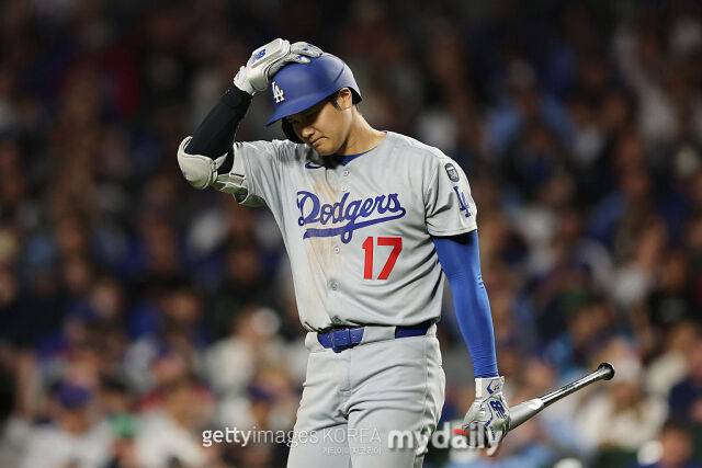 부진에서 벗어나지 못하고 있는 오타니 쇼헤이. /게티이미지코리아