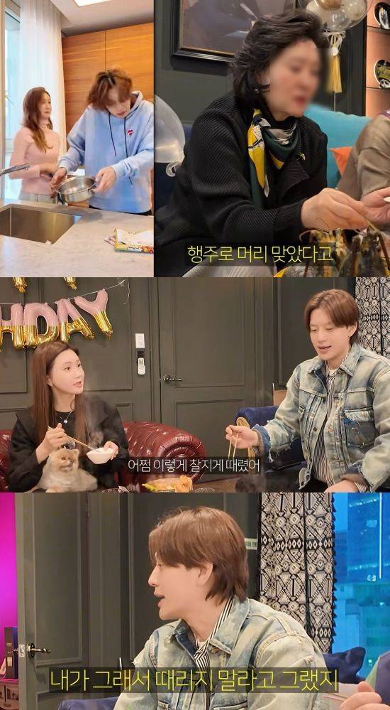 [서울=뉴시스] 지난 25일 유튜브 채널 '1+1=이다해'에는 '다해야 왜 그랬어? 시어머니가 그 장면을 보셨습니다'라는 제목의 영상이 올라왔다. (사진=유튜브 채널 '1+1=이다해' 캡처) 2025.04.26. photo@newsis.com  *재판매 및 DB 금지