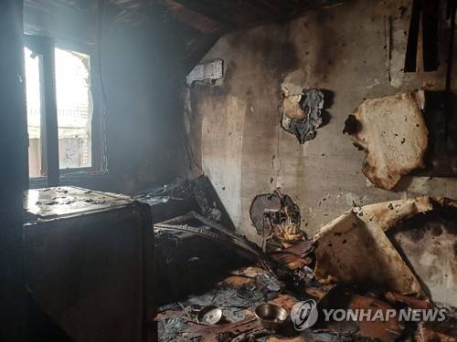 논산 화지동 여관 화재