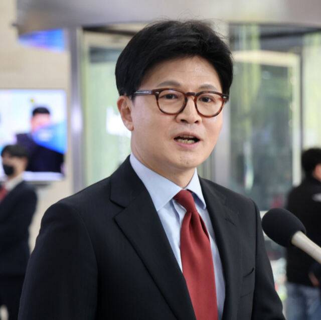 국민의힘 한동훈 대선 경선 후보. 국회사진기자단