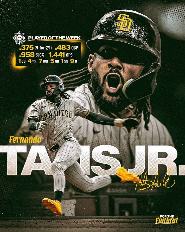 타티스 주니어. /사진=샌디에이고 파드리스 공식 SNS