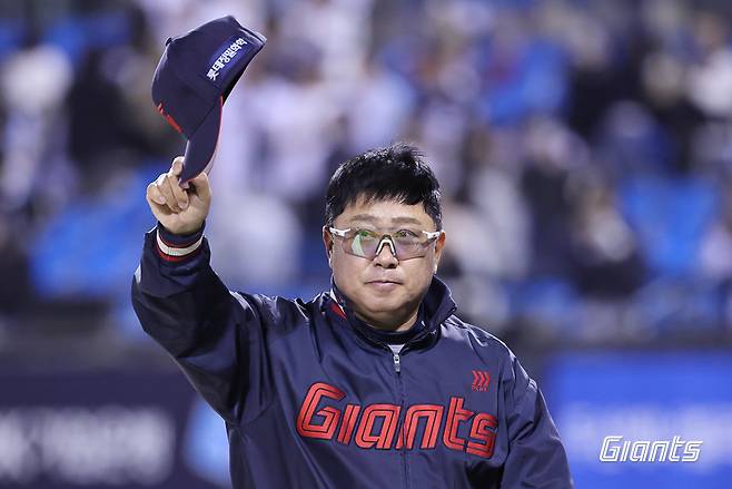 김태형 롯데 자이언츠 감독. /사진=롯데 자이언츠 제공