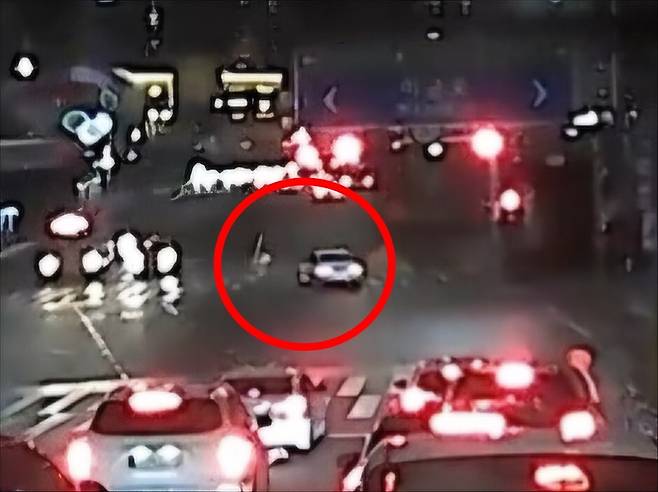 뺑소니 사고 직전 상황 [피해아동 가족 제공. 재판매 및 DB 금지]