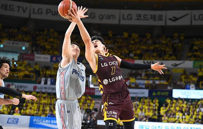 LG 유기상의 슛 [KBL 제공. 재판매 및 DB 금지]