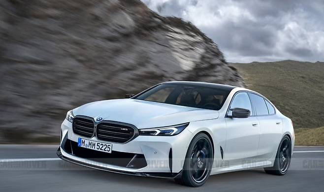 BMW i5M 예상도 (출처:&nbsp;Car and Driver)