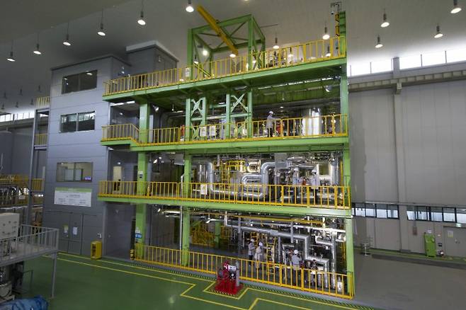 소듐냉각고속로(SFR) 원자로 내부 현상을 정밀하게 분석·검증하는 실험 인프라인 스텔라(STELLA). 원자력연 제공