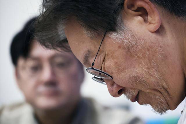 6·3 대선에 더불어민주당 후보로 나선 이재명 전 대표가 2023년 윤석열 정부의 국정기조 변화를 요구하며 단식 농성을 하고 있다. 고영권 기자