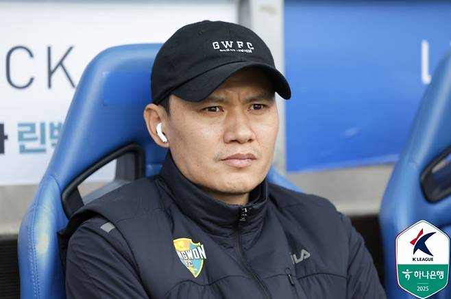 정경호 강원FC 감독. 사진=프로축구연맹