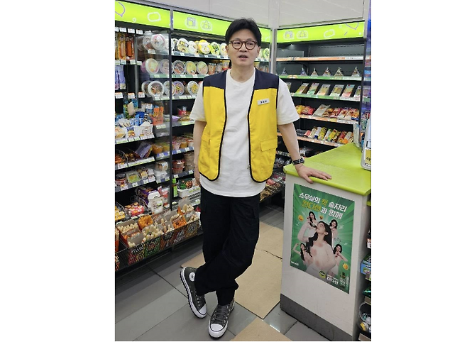 (사진, 쿠팡플레이 SNL코리아 시즌7, 한동훈 후보 측 SNS)