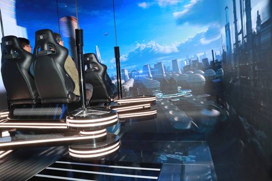 도심항공교통 체험시설 '라이징 포트'. 연합뉴스