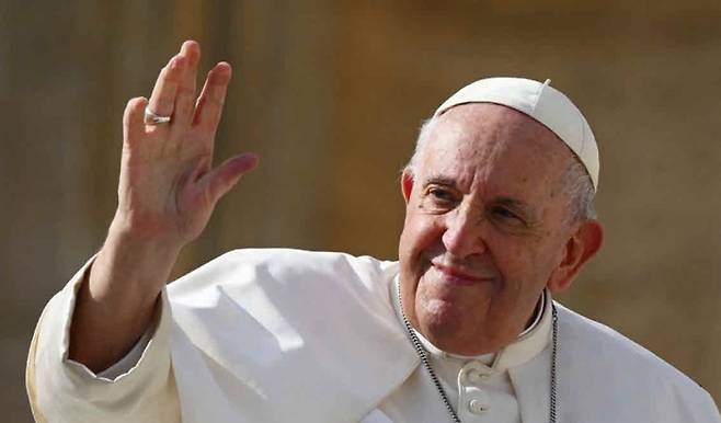 프란치스코 교황의 생전 모습. [사진 제공=연합뉴스]