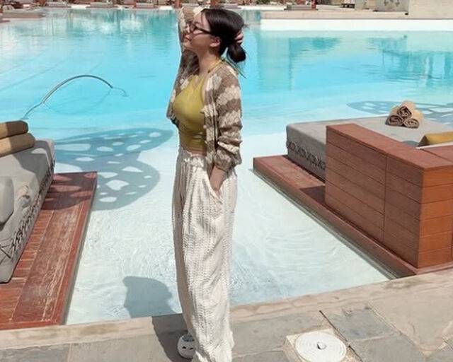 에일리가 행복한 신혼여행을 즐기고 있다. / 에일리 소셜미디어 캡처