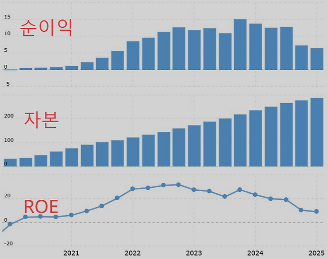 테슬라 ROE 추이 [자료 = macrotrends]