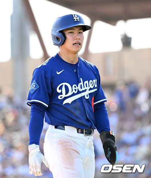 [OSEN=이대선 기자] LA 다저스 김혜성  /sunday@osen.co.kr