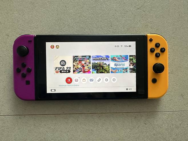 5월5일 어린이날을 앞두고 조카 선물로 ‘닌텐도 스위치’는 매해 빠지지 않고 추천된다. 사진=김현주 기자