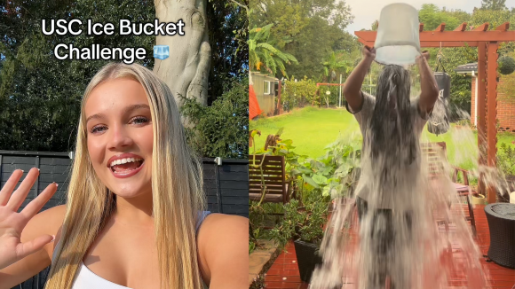 ‘스피크 유어 마인드(#SpeakYourMIND) 아이스버킷 챌린지’가 Z세대를 중심으로 유행하고 있다. 틱톡 캡처