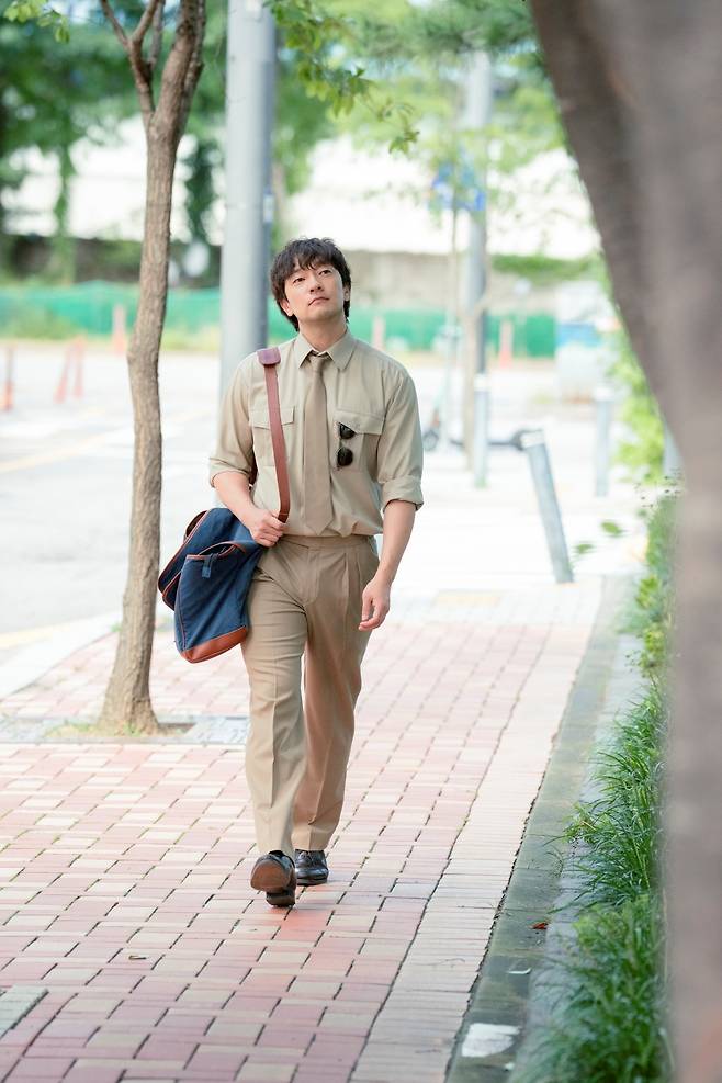 JTBC 주말극 ‘천국보다 아름다운’에서 고낙준 역을 연기한 배우 손석구 출연장면. 사진 JTBC