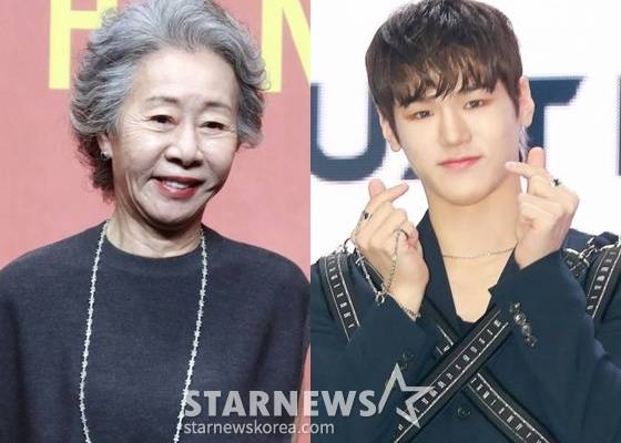 윤여정, 저스트비 배인 /사진=스타뉴스