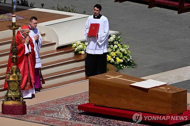 장례미사 [AFP 연합뉴스. 재판매 및 DB 금지]
