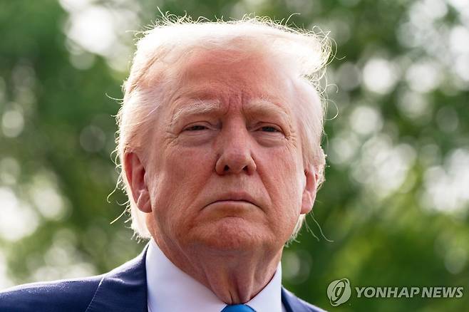 트럼프 미국 대통령 [AP 연합뉴스 자료사진. 재판매 및 DB 금지]