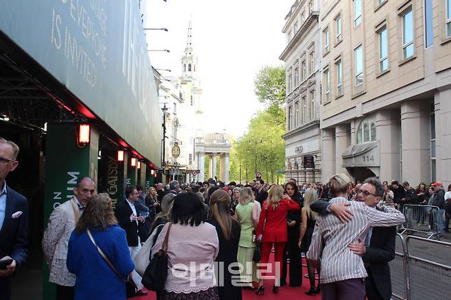 뮤지컬 ‘위대한 개츠비’ 웨스트엔드 공연 개막 레드카펫 행사(사진=김현식 기자)