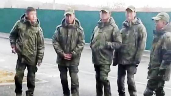 지난 10월 러시아 독립 언론 아스트라가 공개한 블라디보스토크에 도착한 북한군 병사들 모습. [연합뉴스]