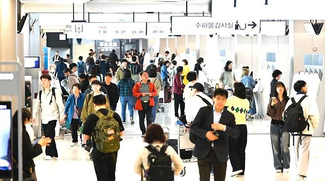 김포공항 국내선 대합실 모습. KAC 제공