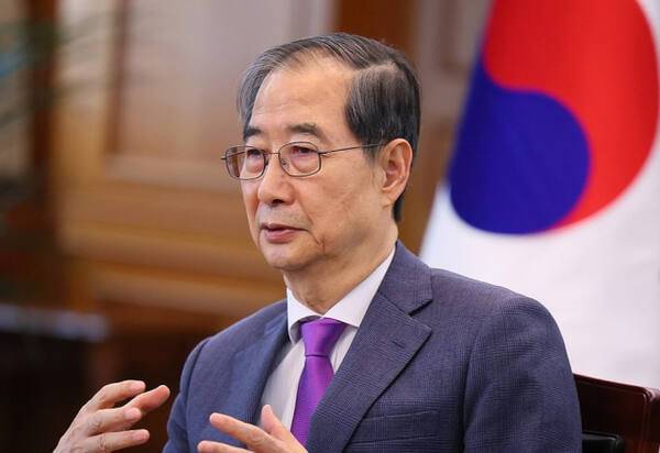 한덕수 대통령 권한대행 국무총리. 연합뉴스