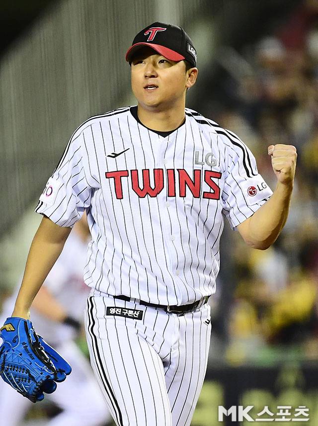 최근 연일 쾌투하고 있는 송승기. 사진=김영구 기자