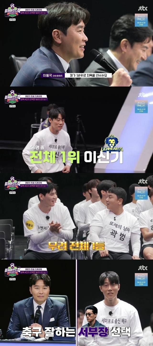 JTBC ‘뭉쳐야 찬다 4’ 캡처