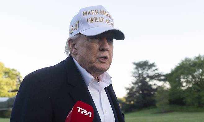 도널드 트럼프 미국 대통령. AP연합뉴스