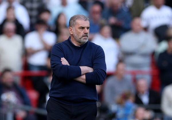 ▲ 토트넘 홋스퍼 엔제 포스테코글루 감독에게는 비난이 쏟아지고 있다. ⓒ연합뉴스/REUTERS/EPA