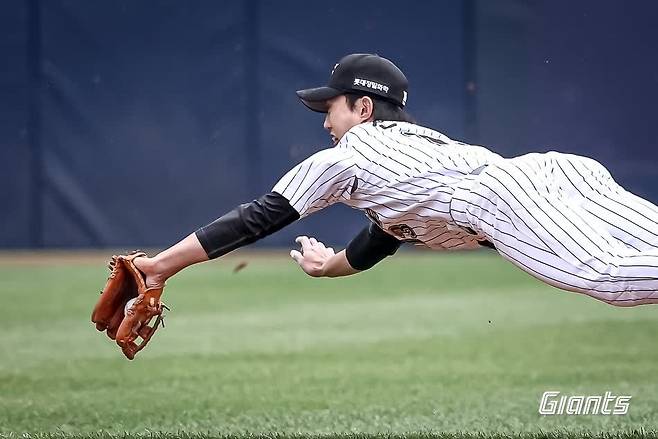 롯데 유격수 전민재 [롯데 자이언츠 제공. 재판매 및 DB 금지]