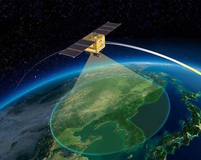 저궤도 통신위성 이미지 [KAI 제공. 재판매 및 DB 금지