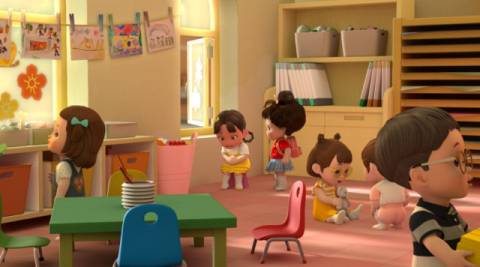 ‘쫑알쫑알 똘똘이: 이상한 마을 대모험’ 스틸컷. 롯데시네마 제공