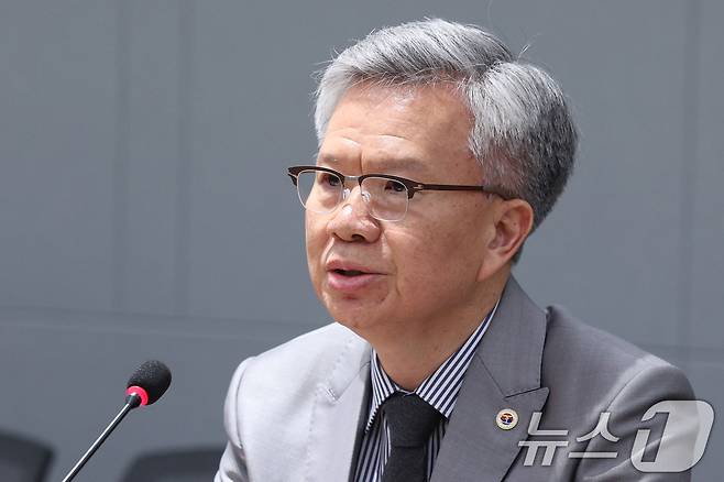 김택우 대한의사협회 회장. 2025.4.22/뉴스1 ⓒ News1 신웅수 기자