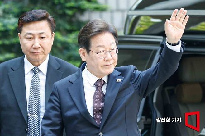 이재명 더불어민주당 대선 후보. 강진형 기자