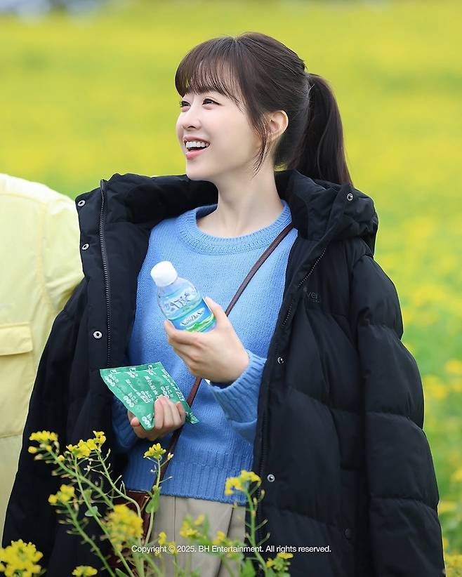 박보영 삼다수 광고 비하인드 사진