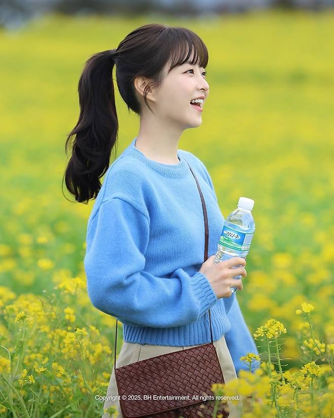 박보영 삼다수 광고 비하인드 사진