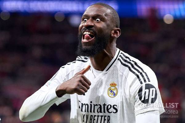 안토니오 뤼디거(레알마드리드). 게티이미지코리아