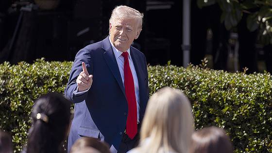 도널드 트럼프 미국 대통령. EPA=연합뉴스