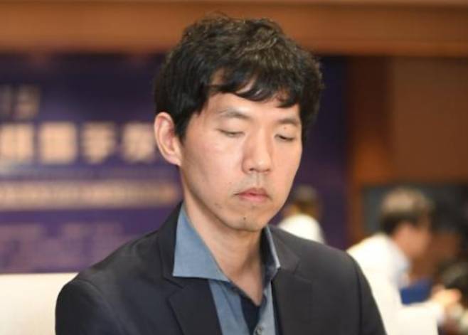 대국 중인 바둑 레전드 이창호 9단. 한국기원 제공