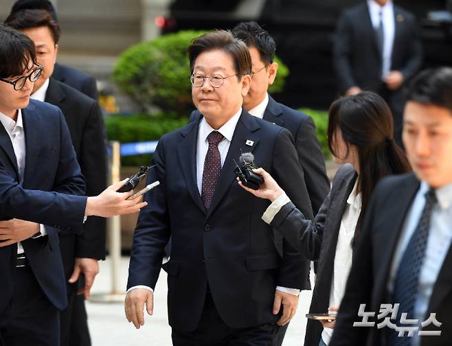 더불어민주당 이재명 대선후보. 황진환 기자