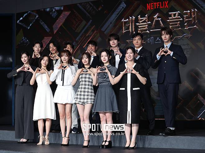 ▲ 이세돌 규현 강지영 윤소희 세븐하이 이승현 정현규 최현준 츄 김하린 박상연 손은유 티노 ⓒ곽혜미 기자