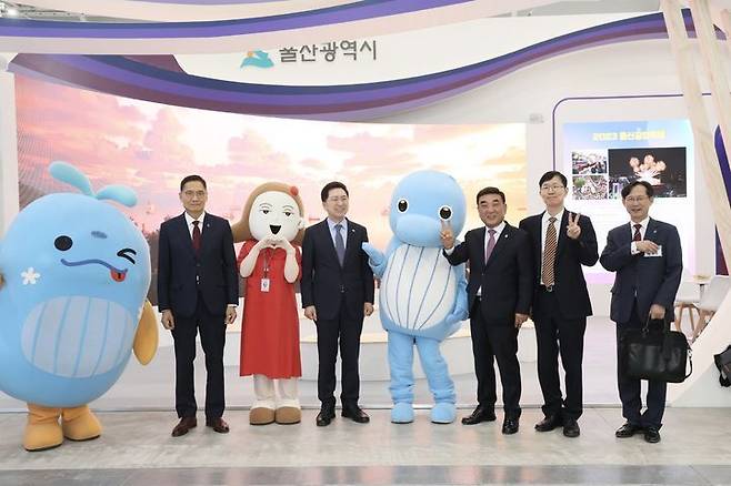 김두겸 울산시장이 2023년 11월 2일 대전컨벤션센터에서 개최된 '2023 대한민국 지방시대 엑스포 및 지방자치·균형발전의 날' 기념식에 참석했다. 울산시 제공