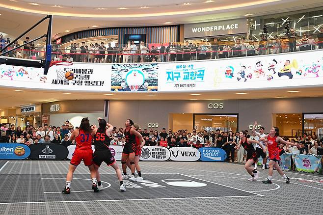 지난해 6월 스타필드 고양에서 열린 트리플잼 대회 당시 모습