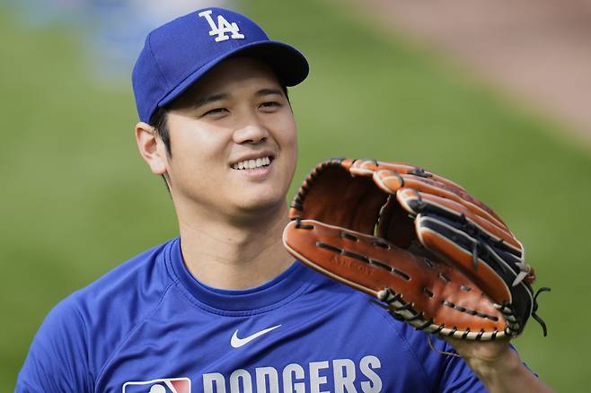 LA 다저스 오타니 쇼헤이가 마운드로 복귀하는 시점은 6월 이후로 점쳐진다. AP연합뉴스