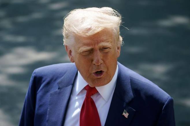 도널드 트럼프 미국 대통령. EPA연합뉴스