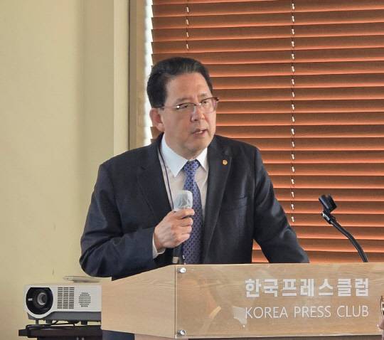 김원욱 한화에어로스페이스 첨단엔진사업단장. 우주항공산업협회 제공